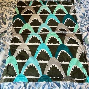 Shark Pillow Shams Standard Pillow Size Set of Two